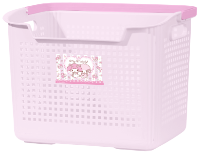 ตะกร้าใส่ของอเนกประสงค์ My Melody 40 x 35.5 x 29 ซม. สีชมพู